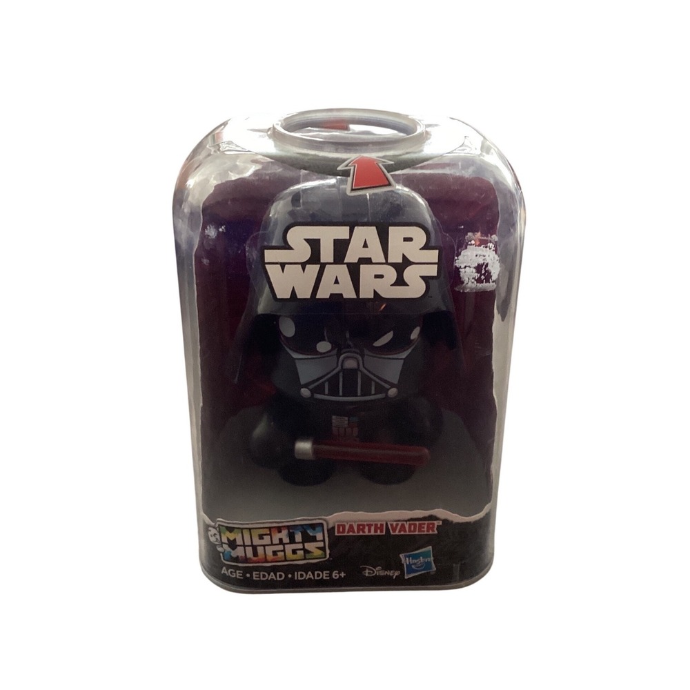 Star Wars Mighty Muggs Darth Vader Hasbro Figure 3 Faces E2166 Disney Collectibl